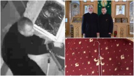 Video Revoltător // Preot filmat cum scoate bani din cutia milei